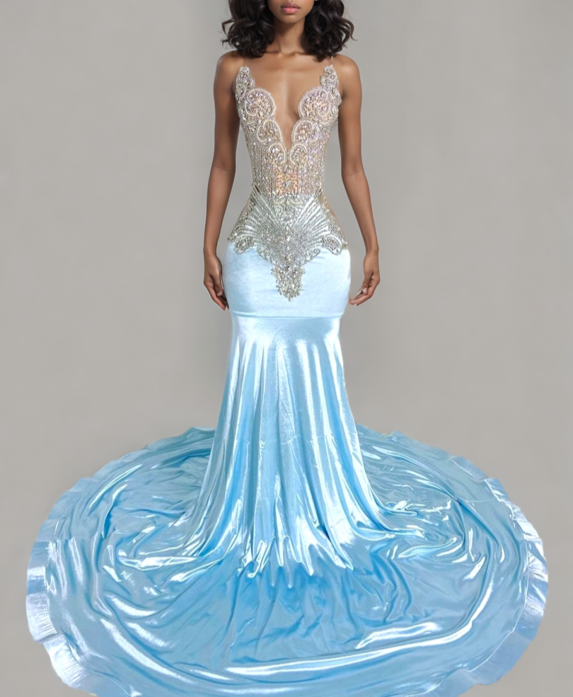 TATI CRYSTAL GOWN