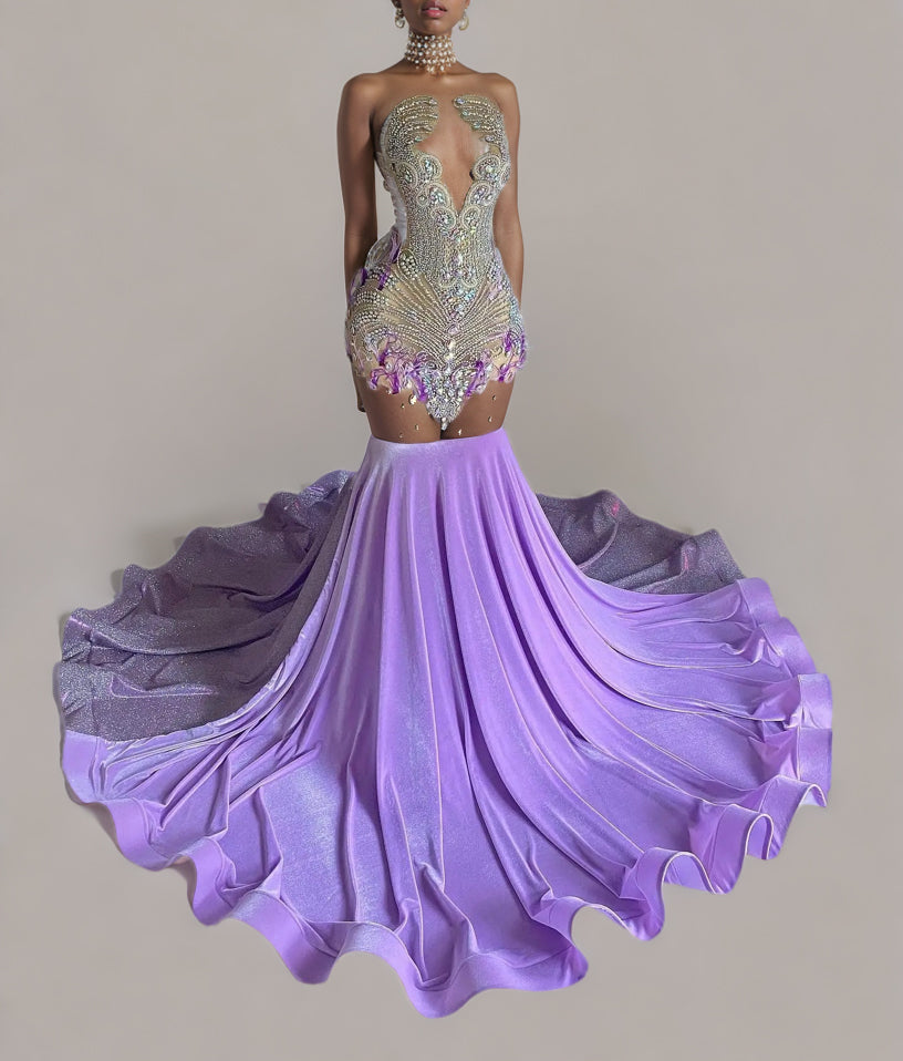 JASMINE CRYSTAL GOWN